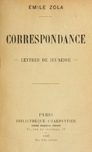 [Gutenberg 55517] • Correspondance: Lettres de jeunesse